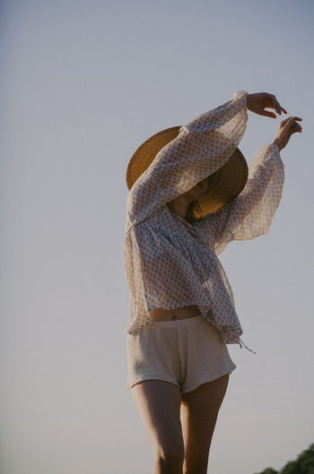 Rashmi Blouse ~ Cinnamon