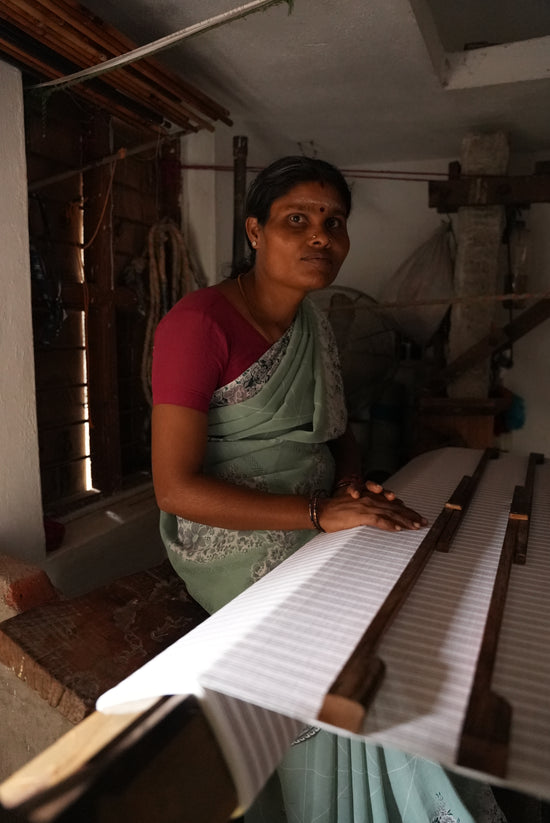 Poet Mini Dress ~ Vanilla