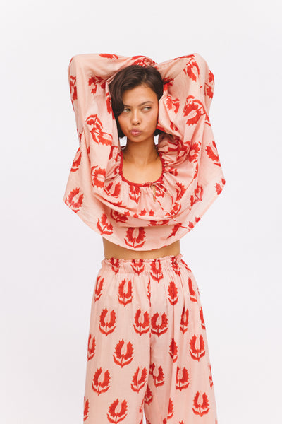 Ria Pants ~ Cherry Blossom