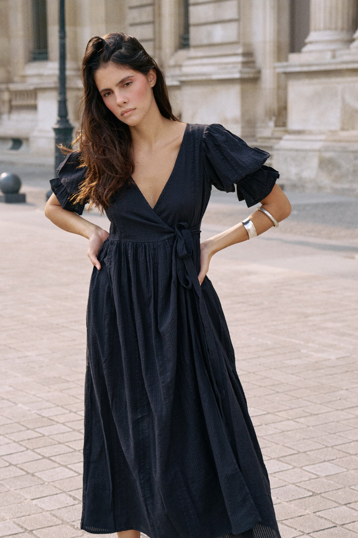 Uma Maxi Dress ~ Black