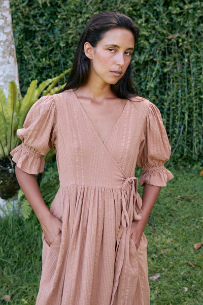 Uma Maxi Dress ~ Clay