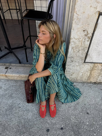 Kyra Midi Dress ~ Spearmint