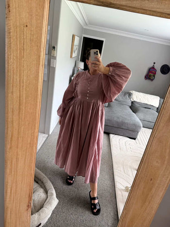 Anika Maxi Dress ~ Mulberry