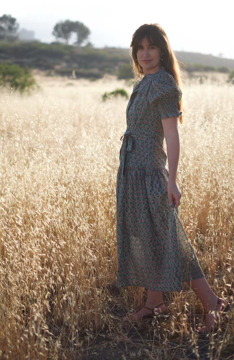 Prairie Dress ~ Sage